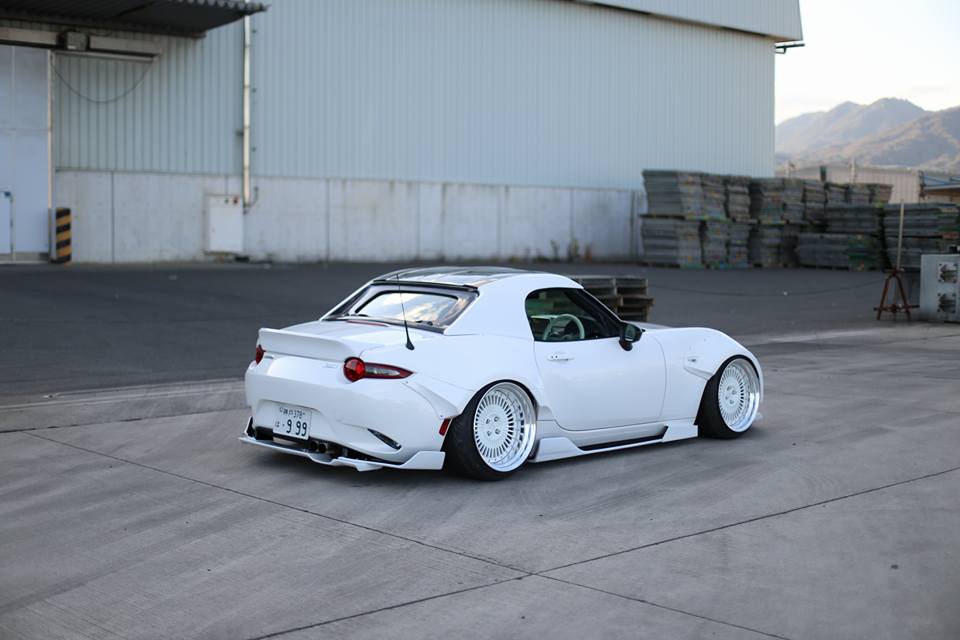 Mazda ND MX5 Trunk Spoiler Type 2 "Short" RallyBacker NA